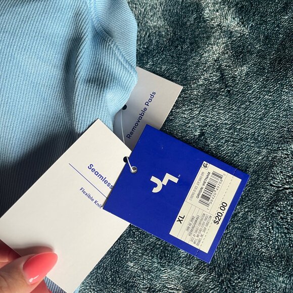 NWT JoyLab Seamless Tank Iceberg Size XL - Picture 4 of 4